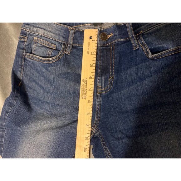 Banana Republic Women’s Mid-Rise Skinny Girlfriend Jeans - Dark Wash - Sz 12R - Picture 5 of 10